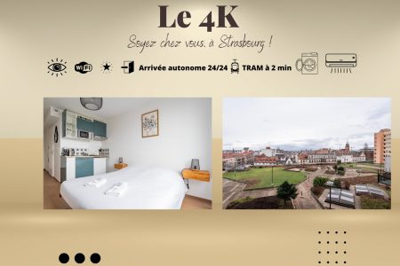 Le 4K – Central Strasbourg – Vue Imprenable