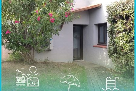 T2 /Avec jardin « U Picculu » + Accès Piscine