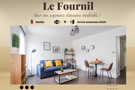 Le Fournil – Parking, Prox. Transports & Magasin