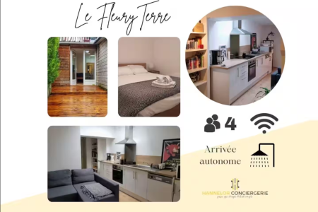 Le FleuryTerre – Grand 2 pièces avec terrasse