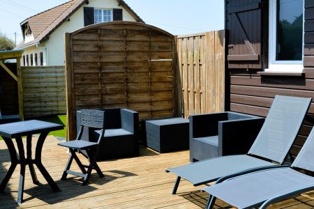 Le Chalet à Hub – extérieur, proche de la plage
