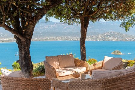 Villa 183m2, Vue mer, 8 pers, Golfe Porto-Vecchio