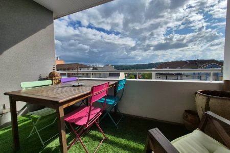 Beau T3 lumineux avec terrasse et parking privé