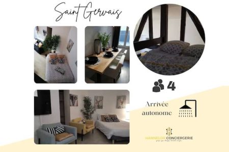 Studio de charme 4 pers Rouen Centre Saint Gervais