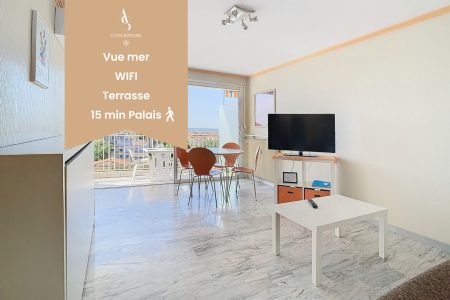 Montfleury * Studio 28m2 * Vue mer * Centre