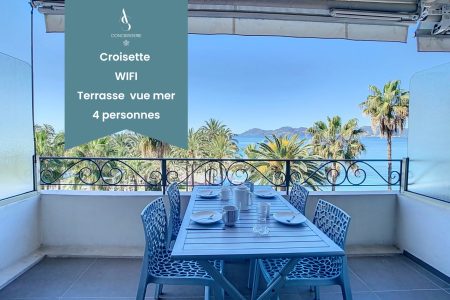 Croisette I * 4 pers * Front de mer * Climatisé